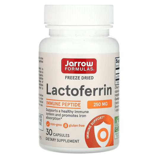 Boost Immune System with Jarrow Formulas Lactoferrin 250mg Capsules - Image 1