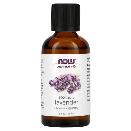 NOW Foods, Essential Oils, Lavender, 2 fl oz (59 ml) - Image 1