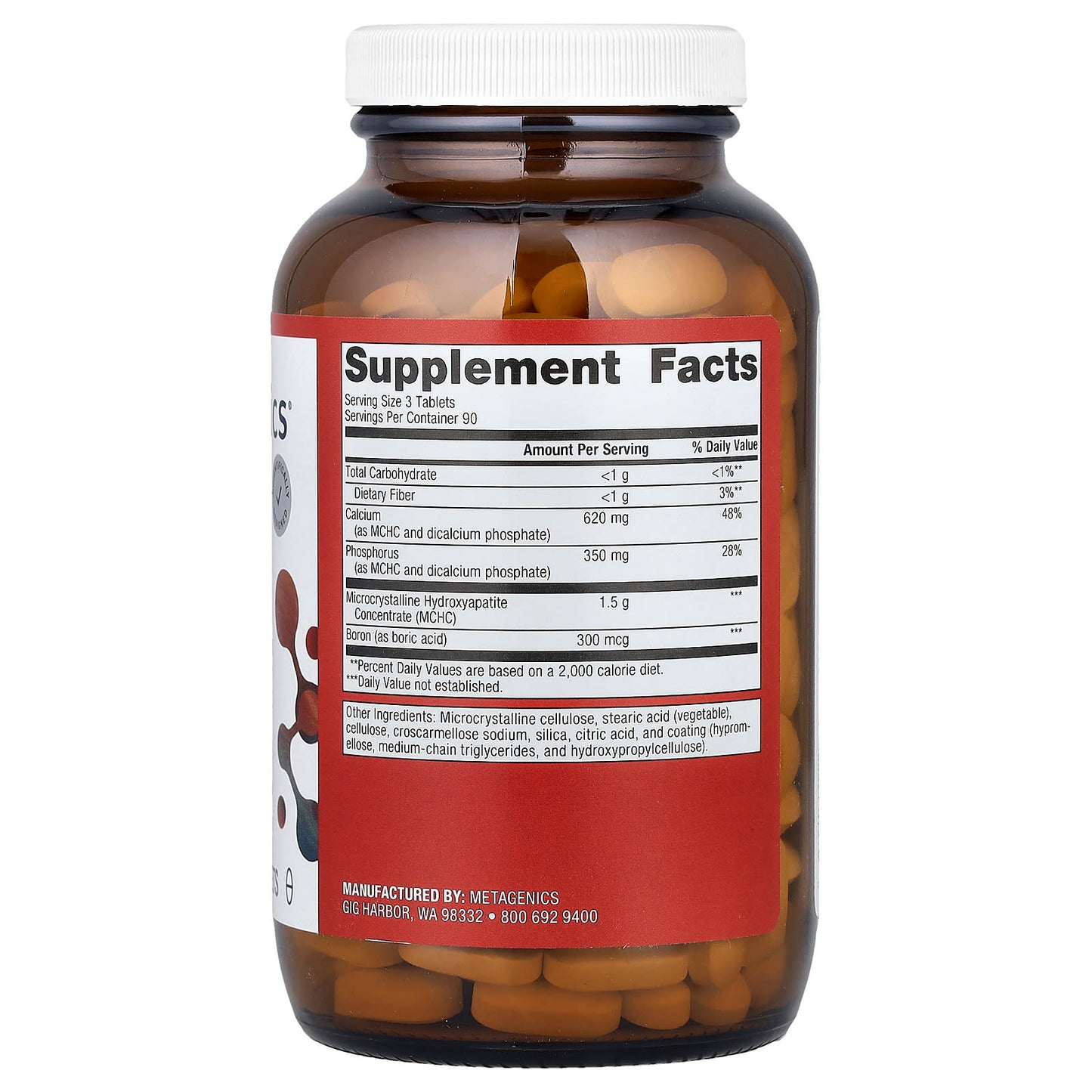 Metagenics, Bone Builder® With Boron, 270 Tablets - Image 2
