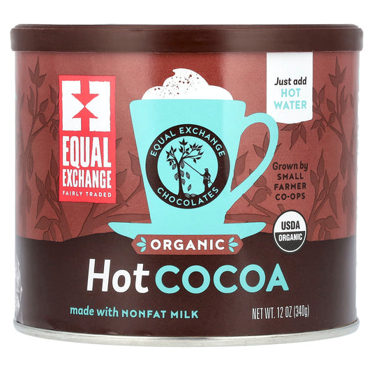 Organic Fair Trade Hot Cocoa by Equal Exchange, 12 oz - Image 1