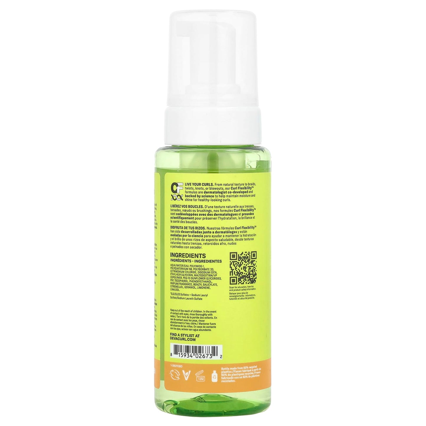 DevaCurl Volumizing Foam for Ultimate Curl Flexibility - Image 2