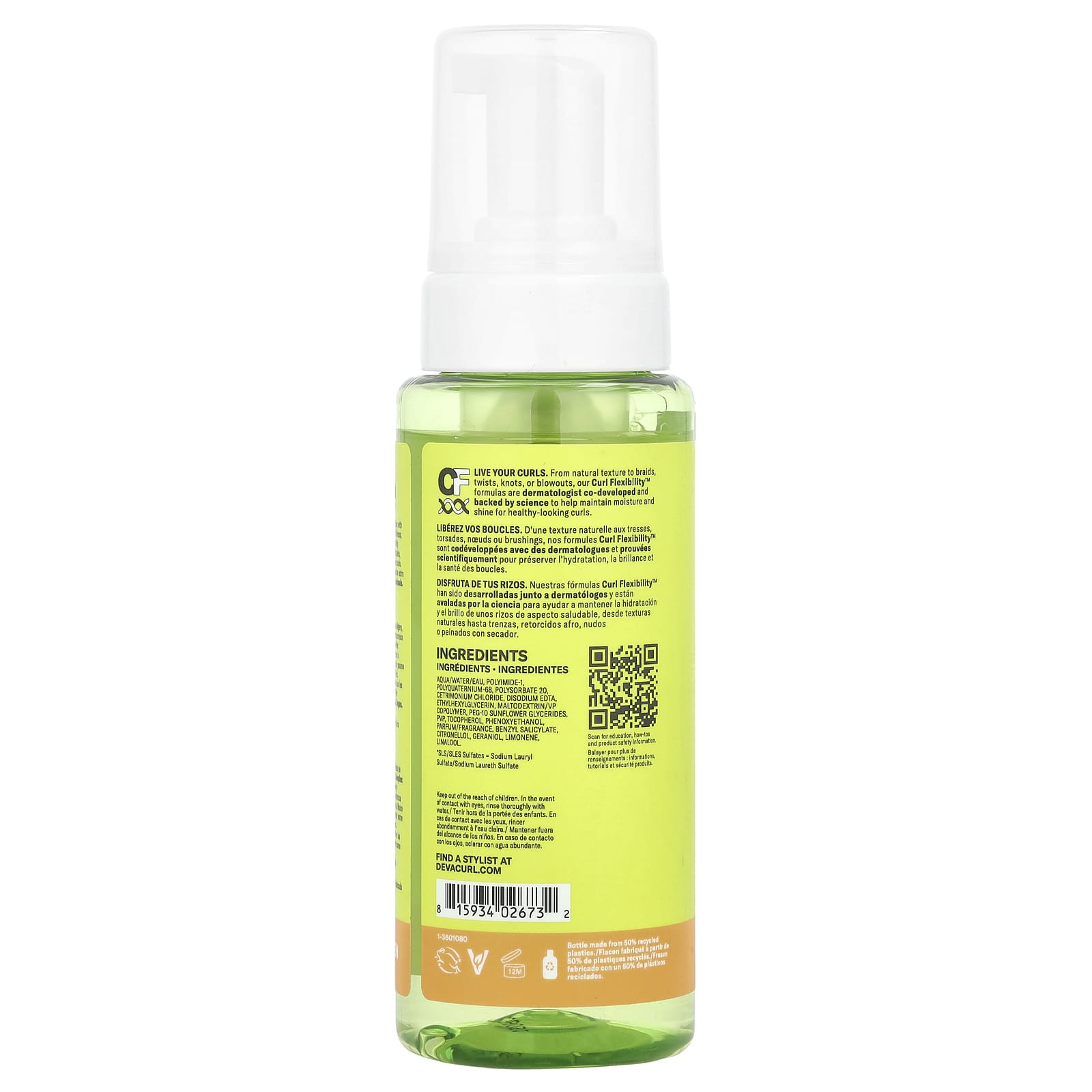 DevaCurl Volumizing Foam for Ultimate Curl Flexibility - Image 2