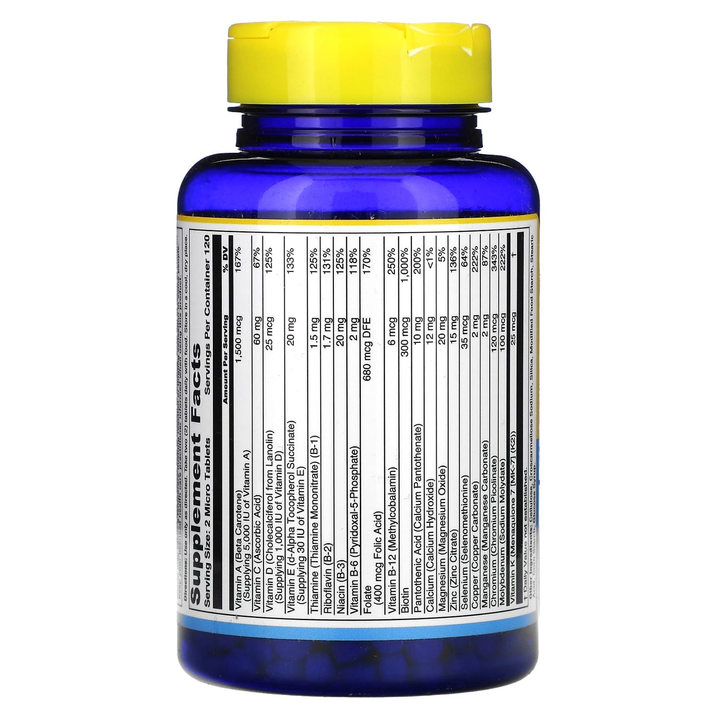 Nature's Life, Mighty Mini Vite, Daily Multivitamin, 240 Micro Tablets - Image 2