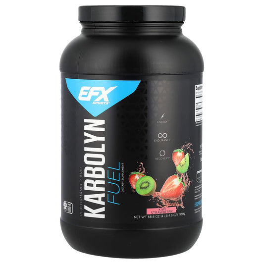 EFX Sports Karbolyn Fuel Kiwi Strawberry 4lb for Endurance - Image 1