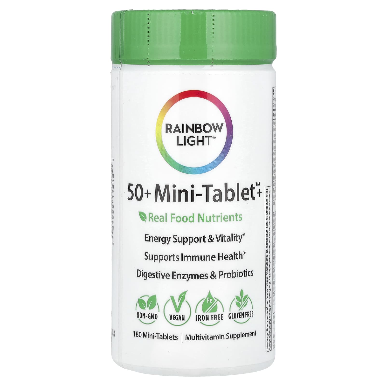 Rainbow Light, 50+ Mini-Tablet™+, 180 Mini-Tablets - Image 1