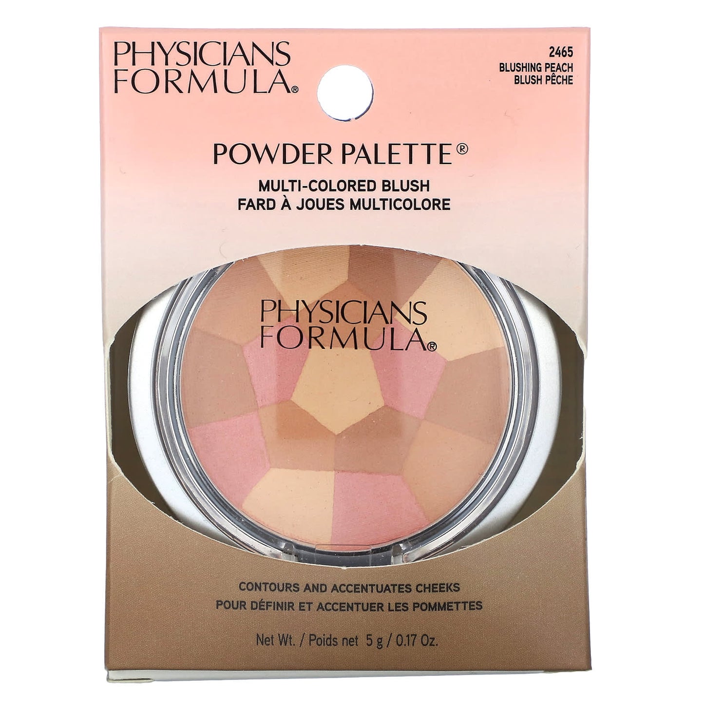 Physicians Formula, Powder Palette, Multi-Colored Blush, 2465 Blushing Peach, 0.17 oz (5 g) - Image 2