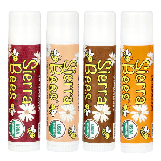 Organic Lip Balm Variety Pack by Sierra Bees - Image 1