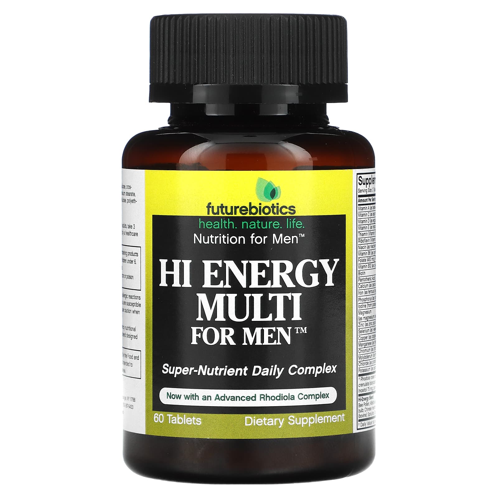 FutureBiotics Hi Energy Multi for Men - Boost Energy & Vitality - Image 1