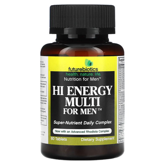 FutureBiotics Hi Energy Multi for Men - Boost Energy & Vitality - Image 1