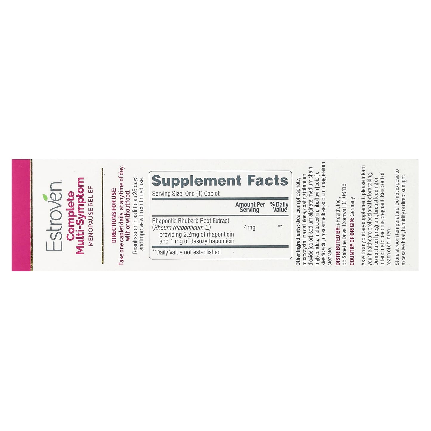 Estroven Menopause Relief Caplets - Fast, Safe & Effective - Image 2