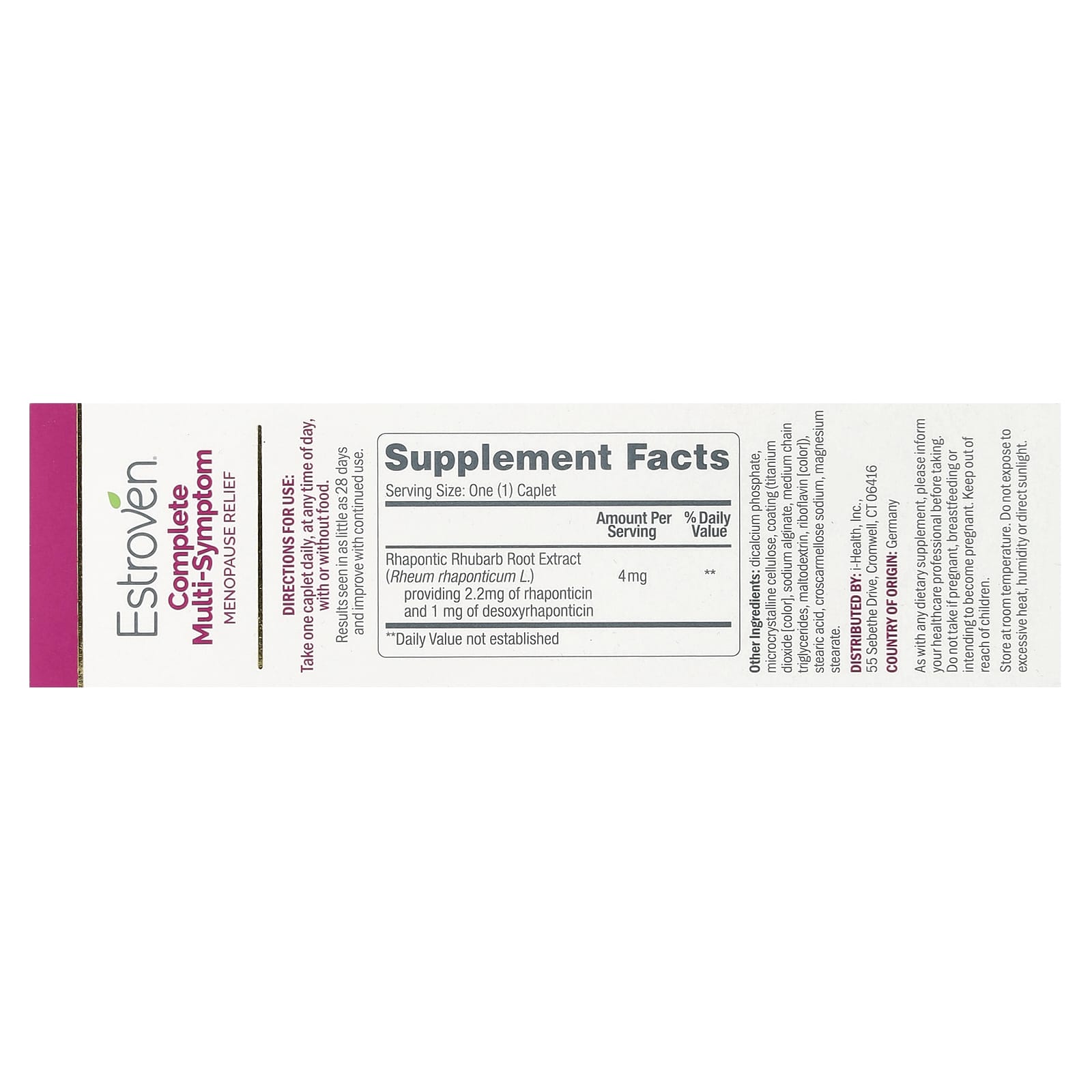 Estroven Menopause Relief Caplets - Fast, Safe & Effective - Image 2