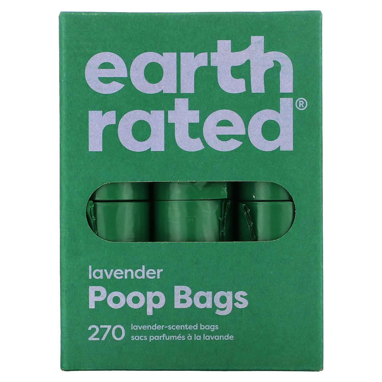 Lavender Scented Dog Poop Bags - Leak-Proof, Eco-Friendly - 270 Bags - Image 1