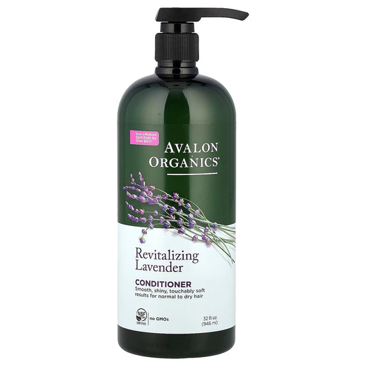 Avalon Organics Revitalizing Lavender Conditioner for Normal to Dry Hair - Image 1