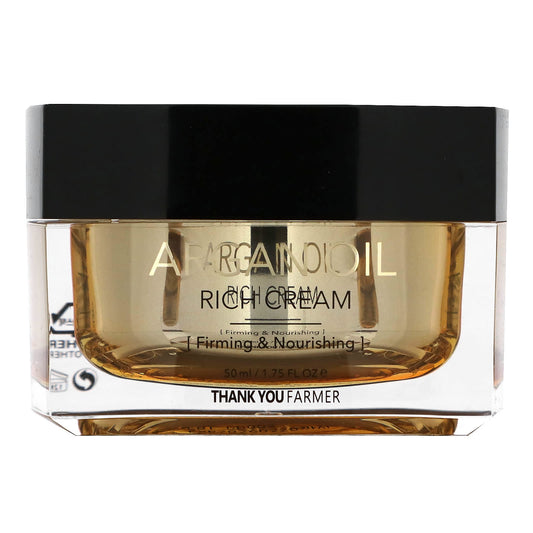 Thank You Farmer, Argan Oil Rich Cream, 1.75 fl oz (50 ml) - Image 1