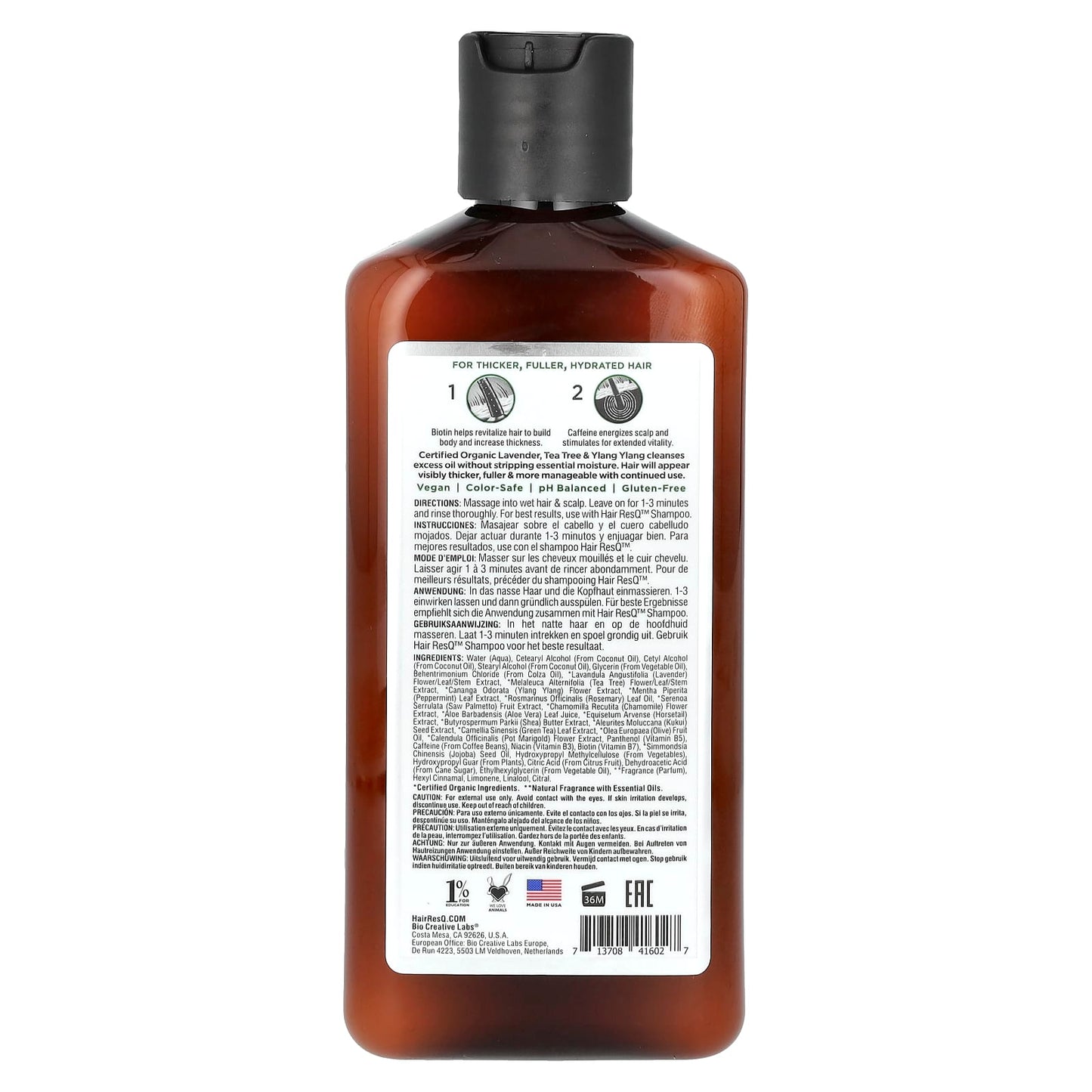 Petal Fresh, Hair ResQ®, Thickening Conditioner, Oil Control, For Noticeably Thinning Hair, 12 fl oz (355 ml) - Image 2