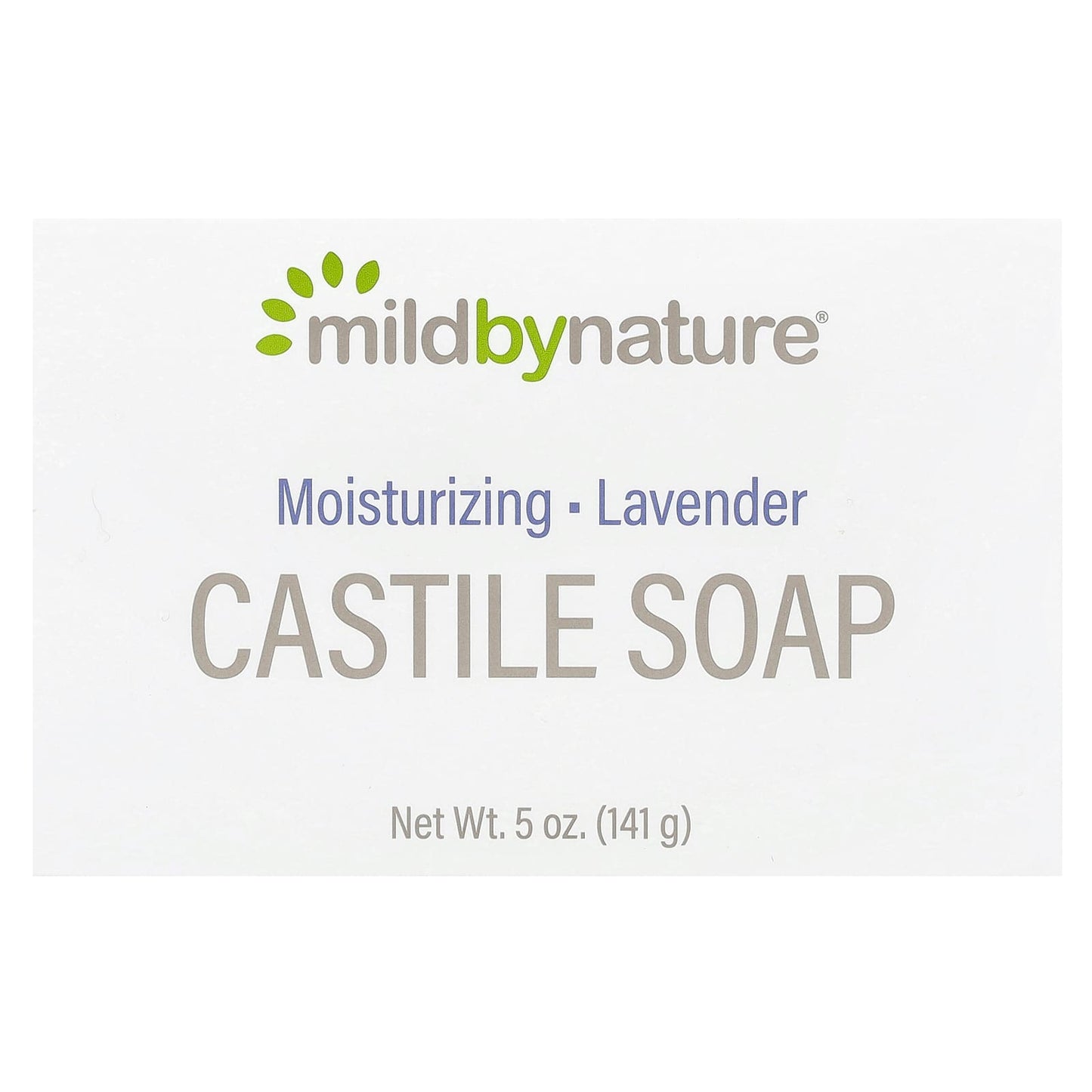 Lavender Castile Soap Bar for Moisturizing Bathing - Image 1