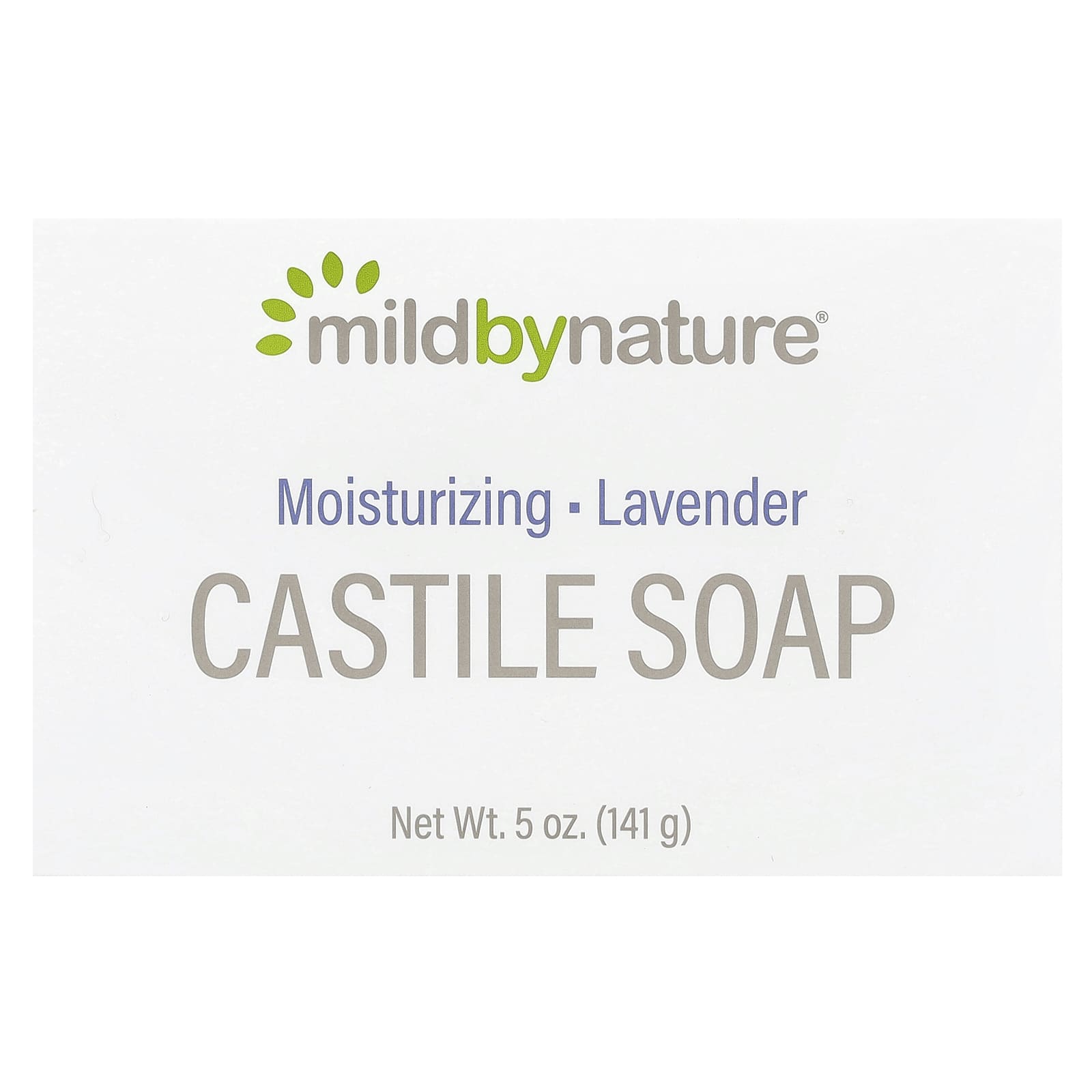 Lavender Castile Soap Bar for Moisturizing Bathing - Image 1