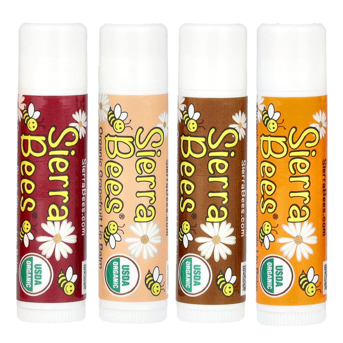 Organic Lip Balm Variety Pack by Sierra Bees - Image 1