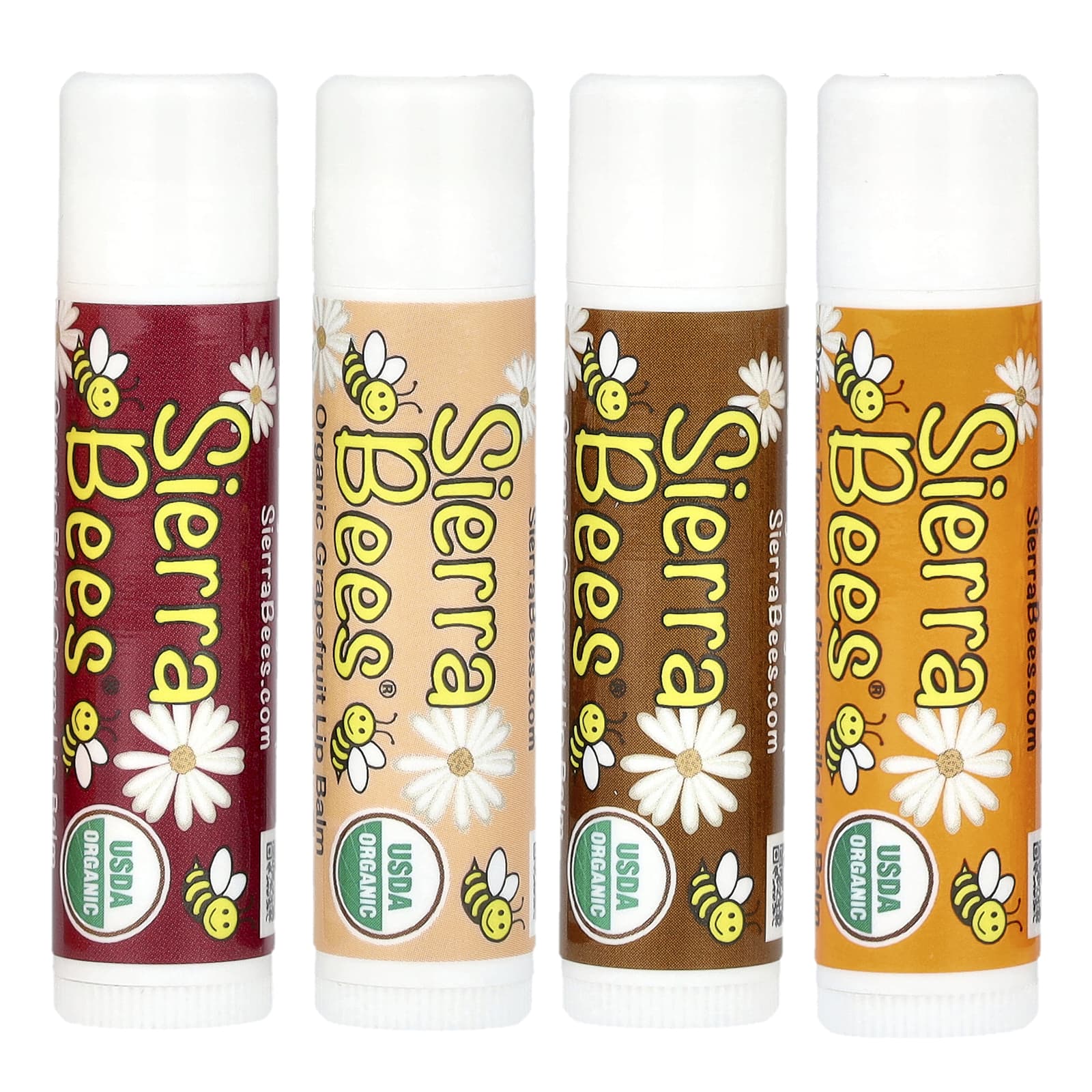Organic Lip Balm Variety Pack by Sierra Bees - Image 1