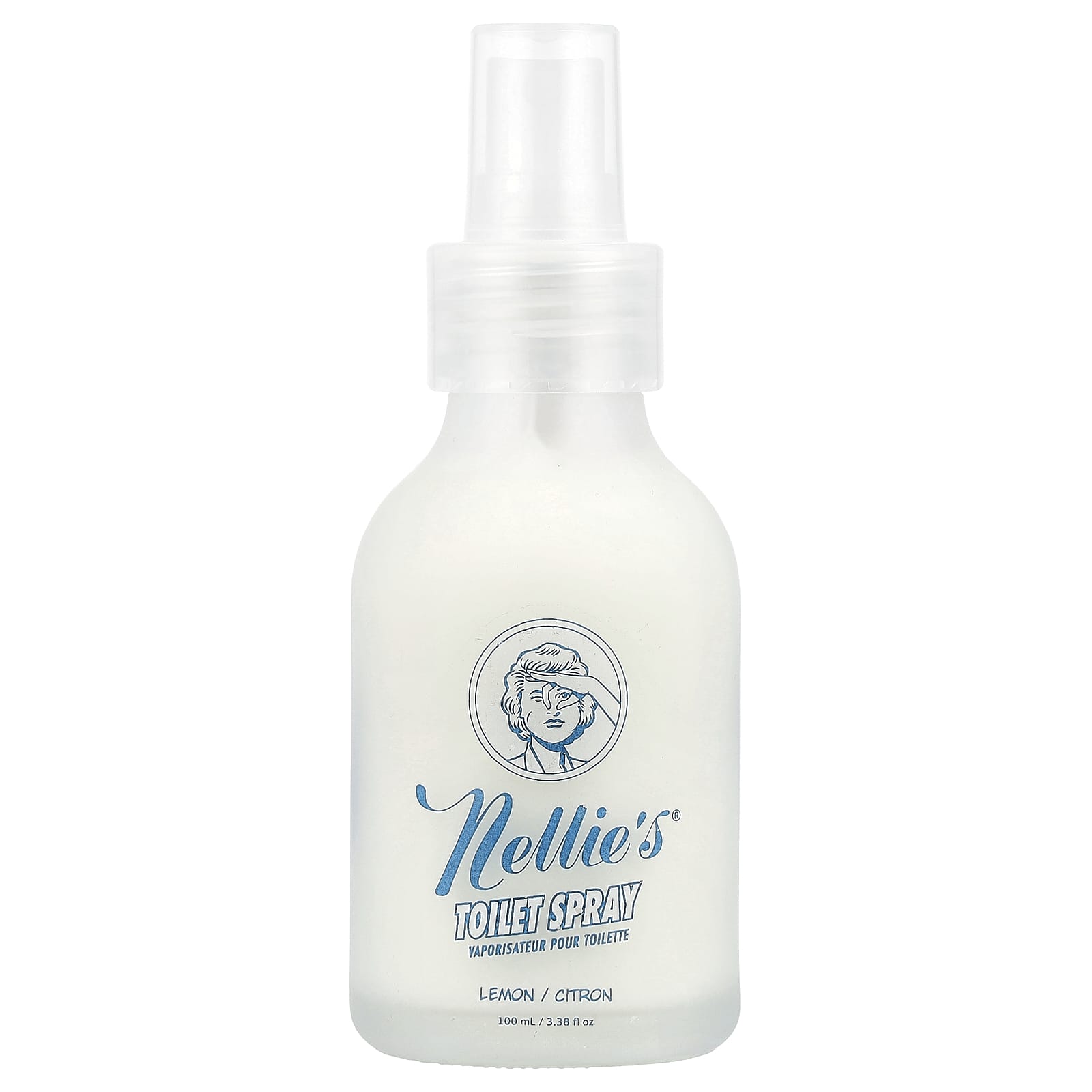 Nellie's, Toilet Spray, Lemon, 3.38 fl oz ( 100 ml) - Image 1