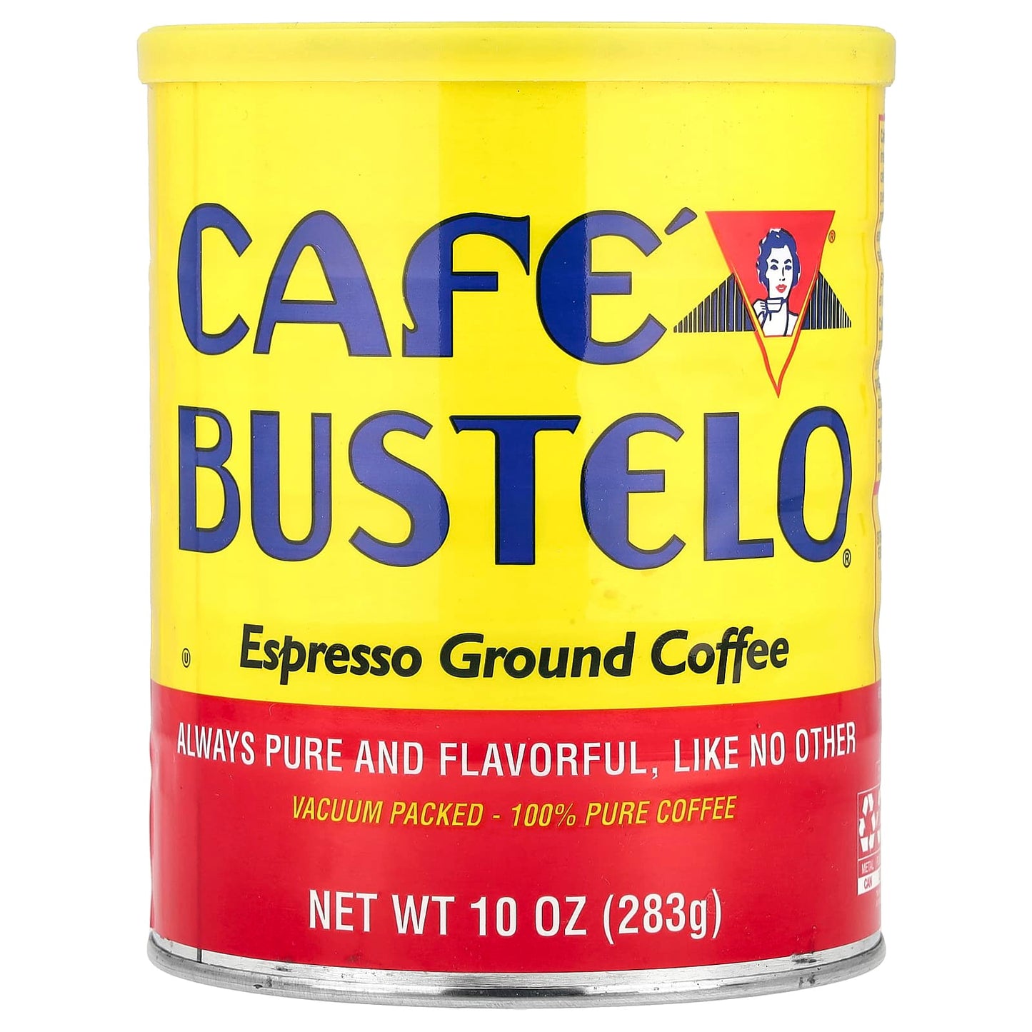 Café Bustelo Espresso Ground Coffee, 10 oz, Rich and Smooth - Image 1