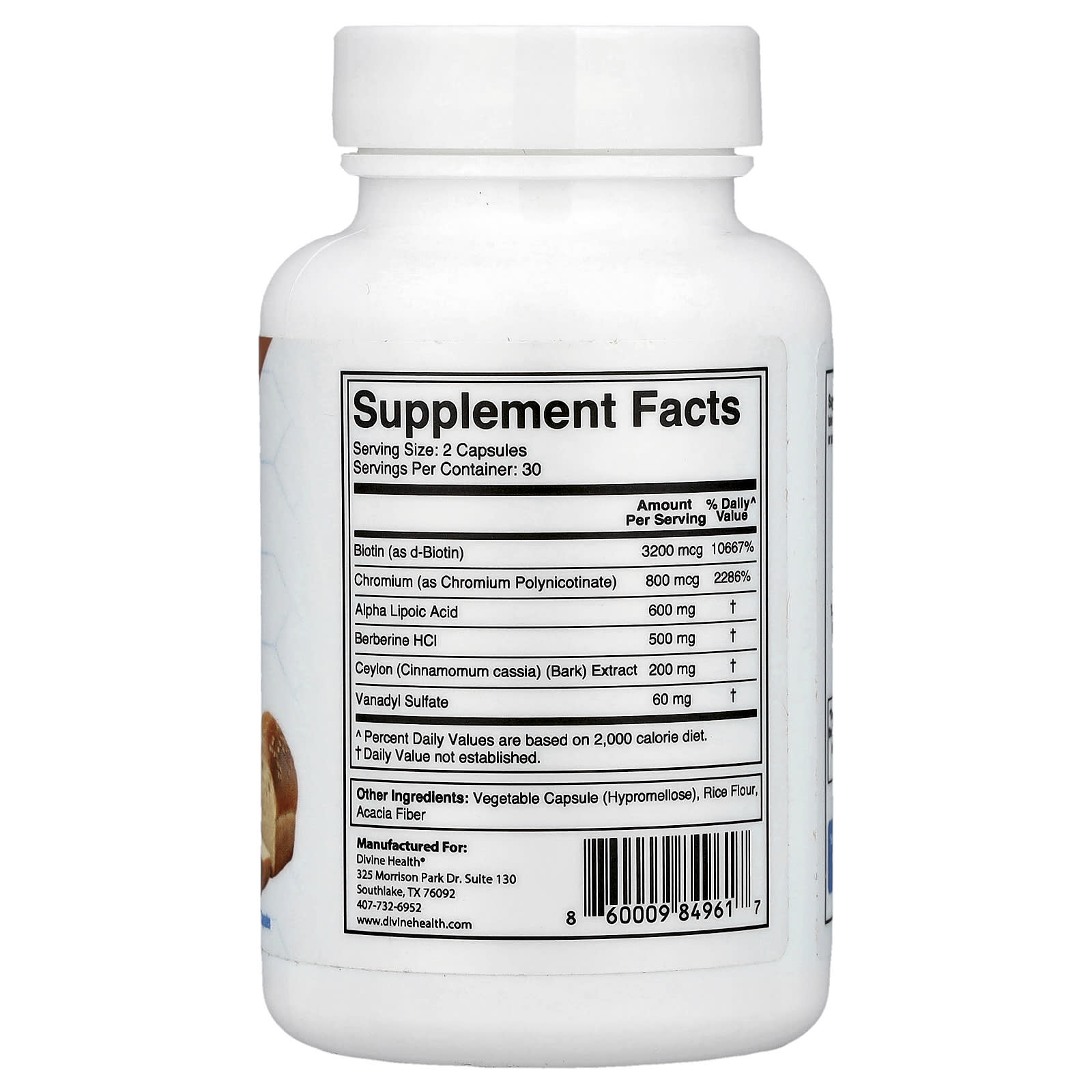 Carb Assist by Divine Health - Support Healthy Glucose Metabolism - Image 2