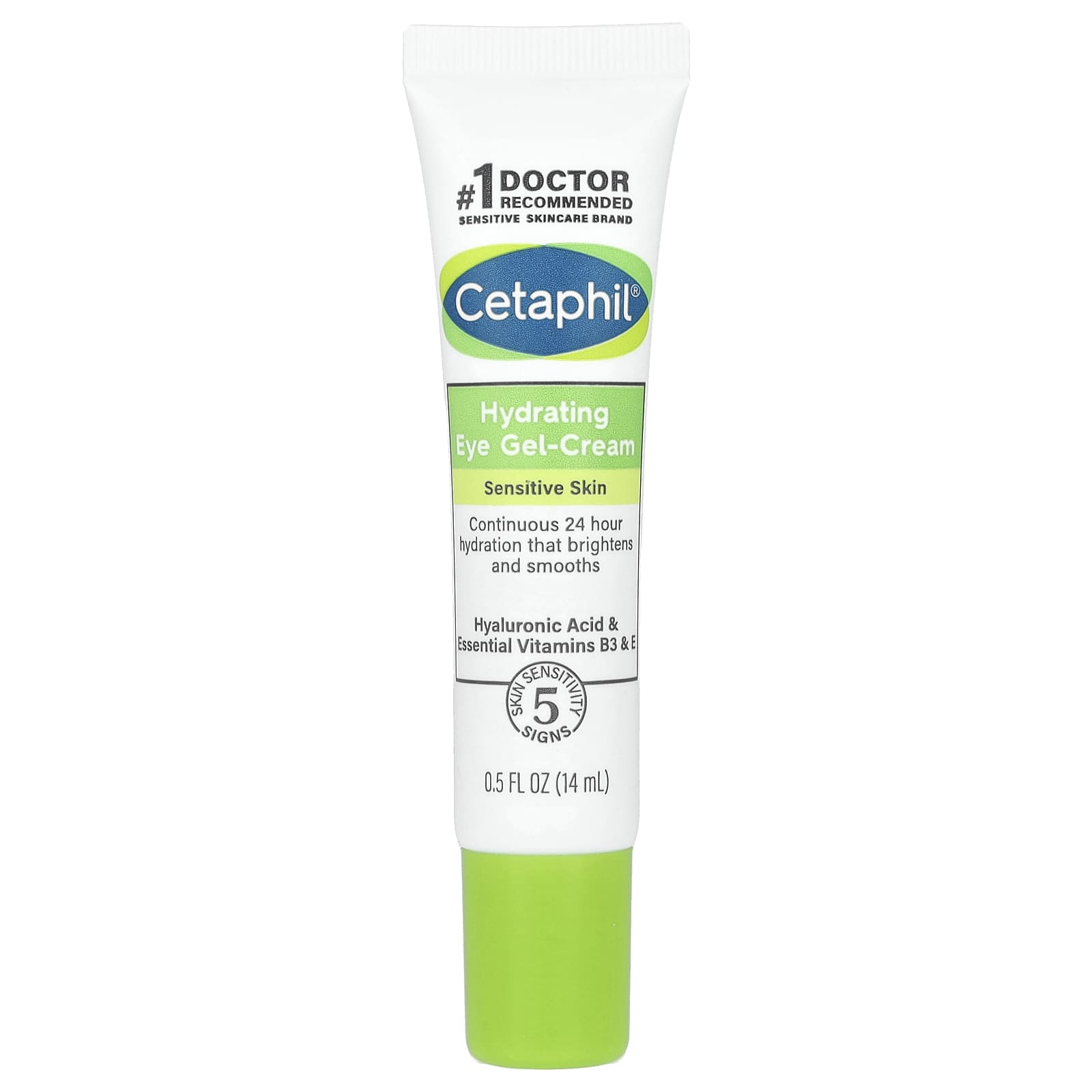 Cetaphil Hydrating Eye Gel-Cream, 0.5oz for Sensitive Skin - Image 1