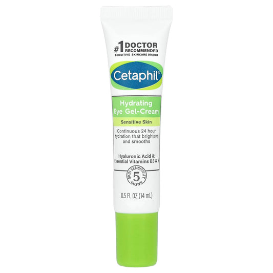 Cetaphil Hydrating Eye Gel-Cream, 0.5oz for Sensitive Skin - Image 1