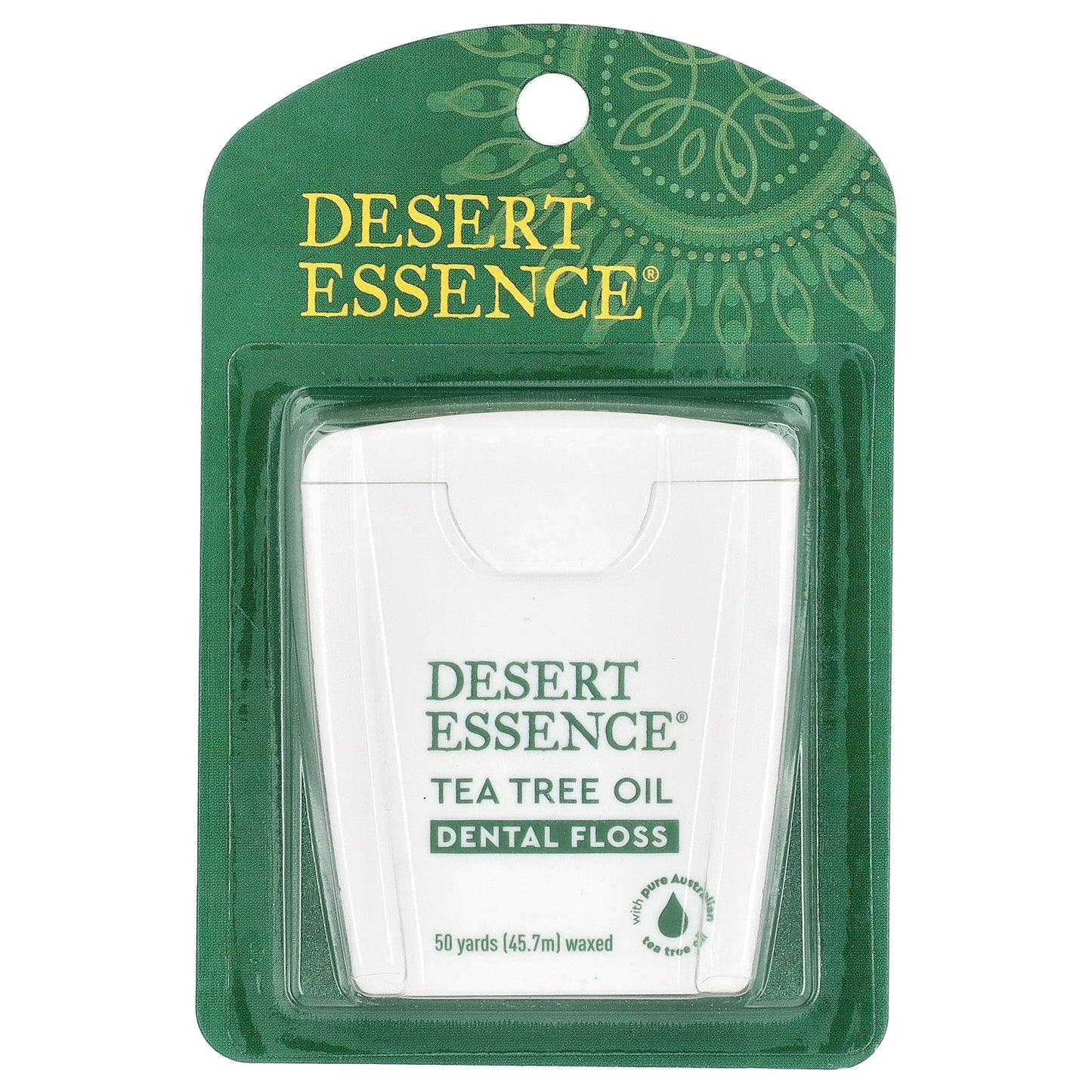 Tea Tree Oil Dental Floss by Desert Essence - 50 Yds - Image 2