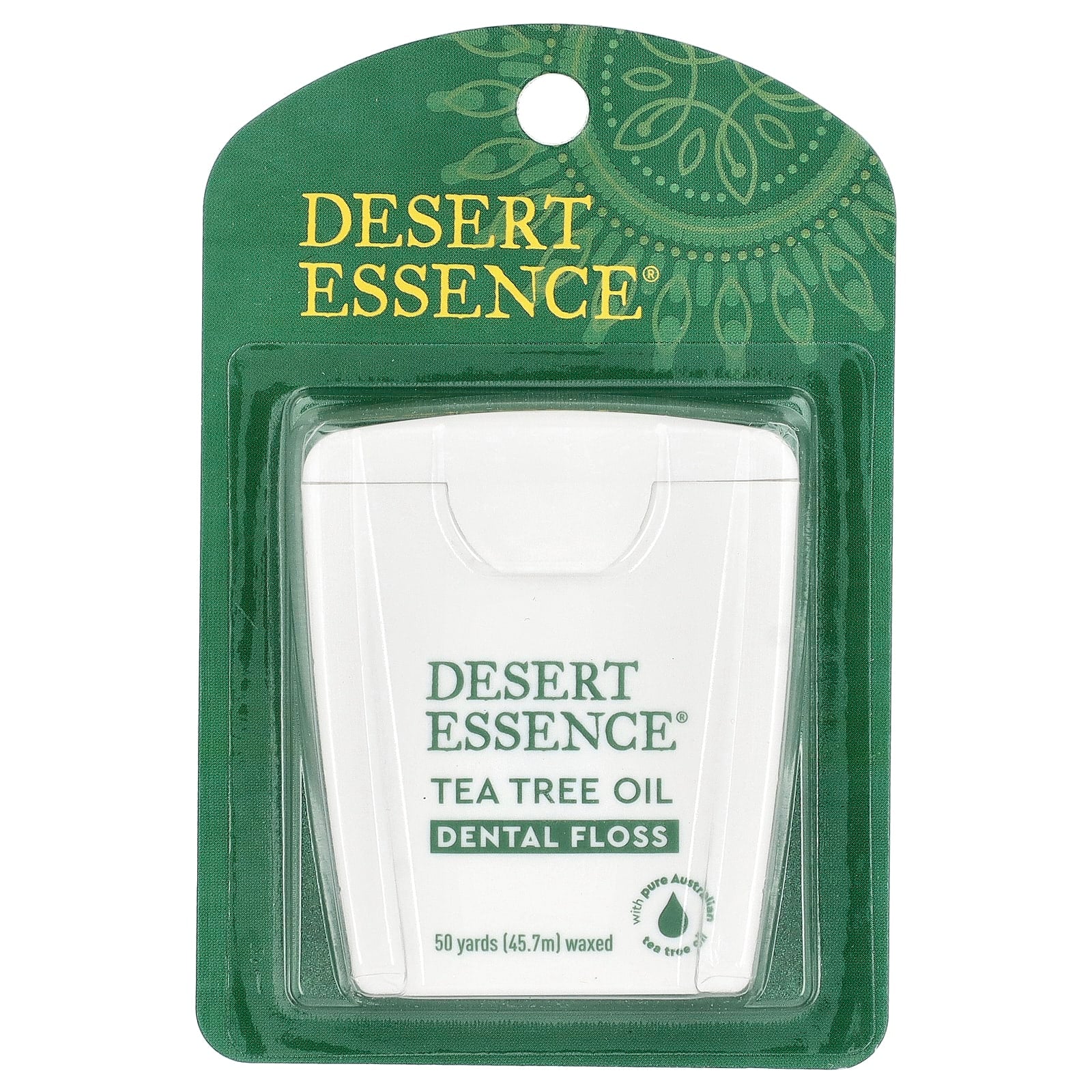 Tea Tree Oil Dental Floss by Desert Essence - 50 Yds - Image 2