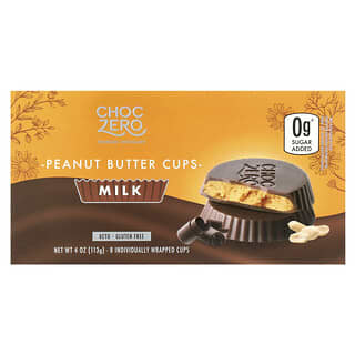Indulge in Sugar-Free Bliss with ChocZero Milk Chocolate Peanut Butter Cups