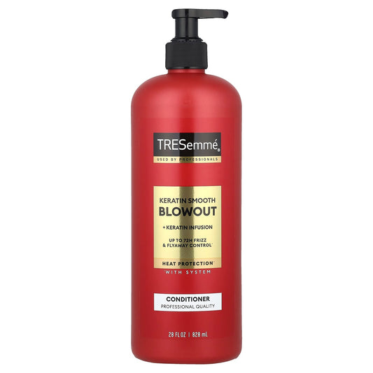 TRESemmé, Keratin Smooth Blowout, Conditioner, 28 fl oz (828 ml) - Image 1