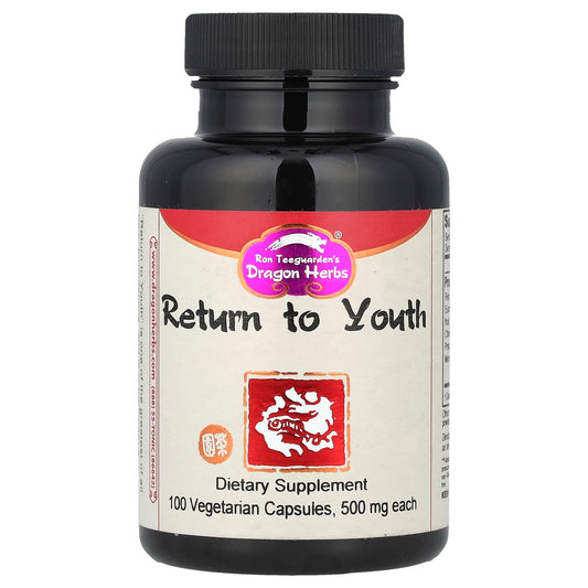 Boost Youthful Energy with Dragon Herbs' Return to Youth Tonic Capsules - Image 1