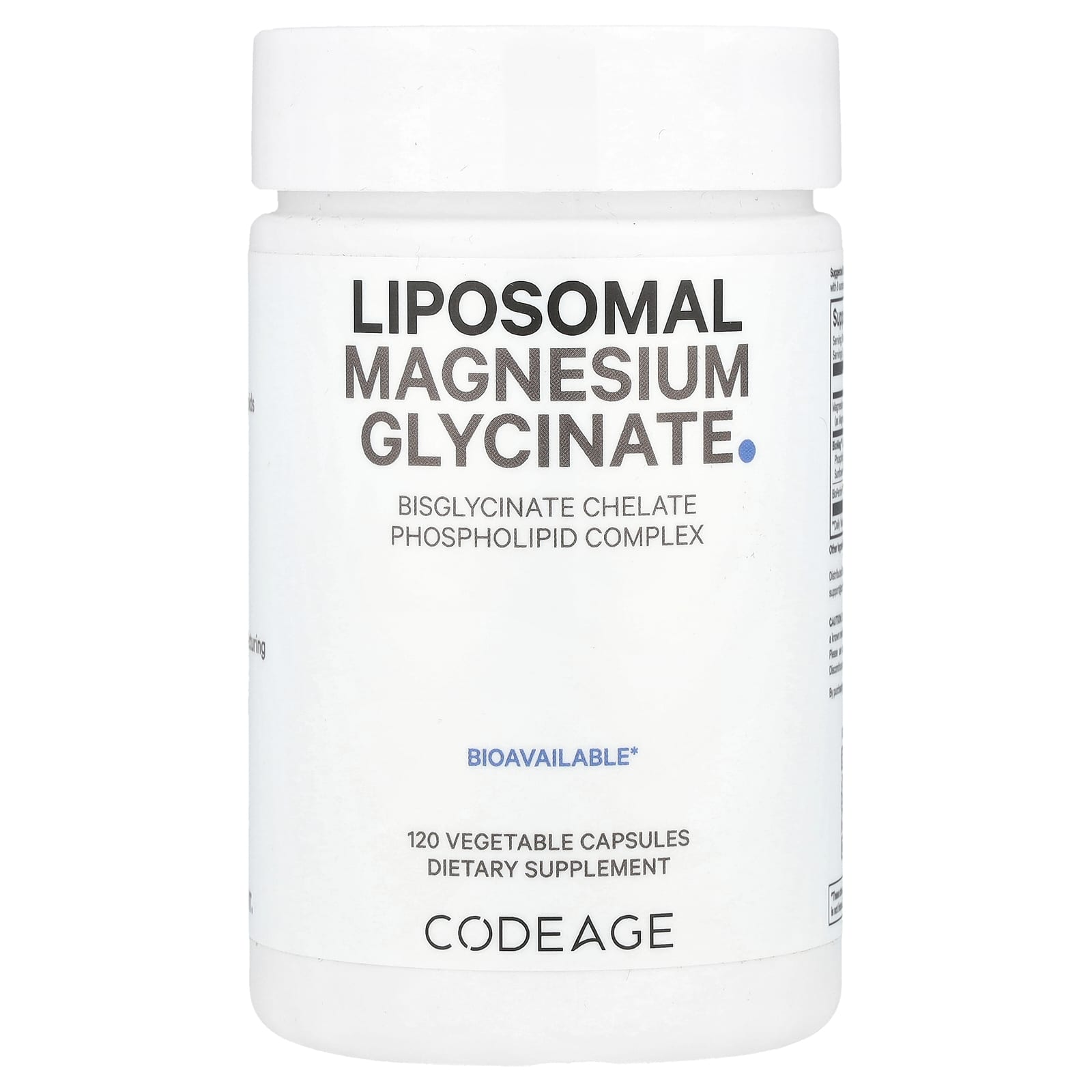 Enhance Your Magnesium Levels with CodeAge Liposomal Magnesium Glycinate - Image 1