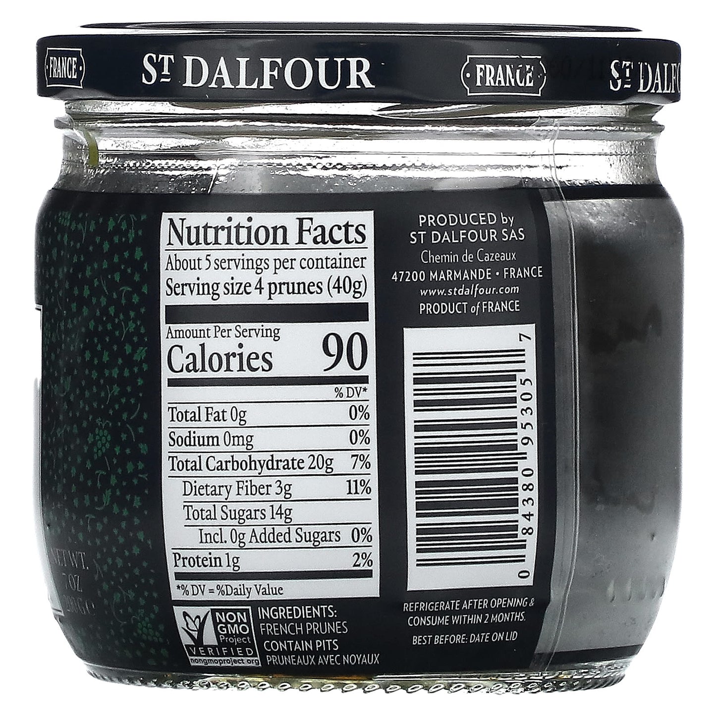 St. Dalfour, Deluxe French Prunes, 7 oz (200 g) - Image 2