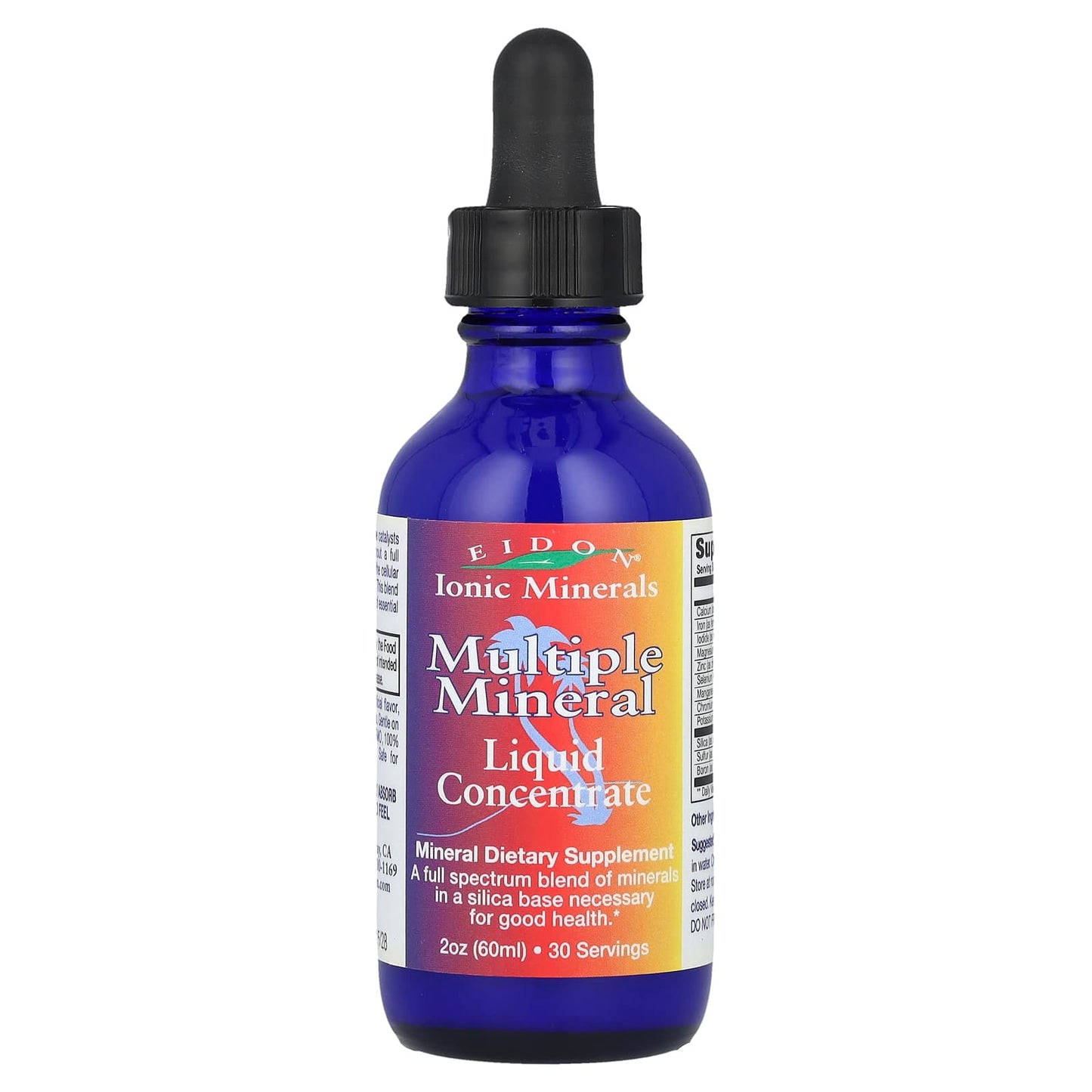Eidon Ionic Minerals Liquid Concentrate, 100% Bioavailable, 2 oz (60 ml) - Image 1
