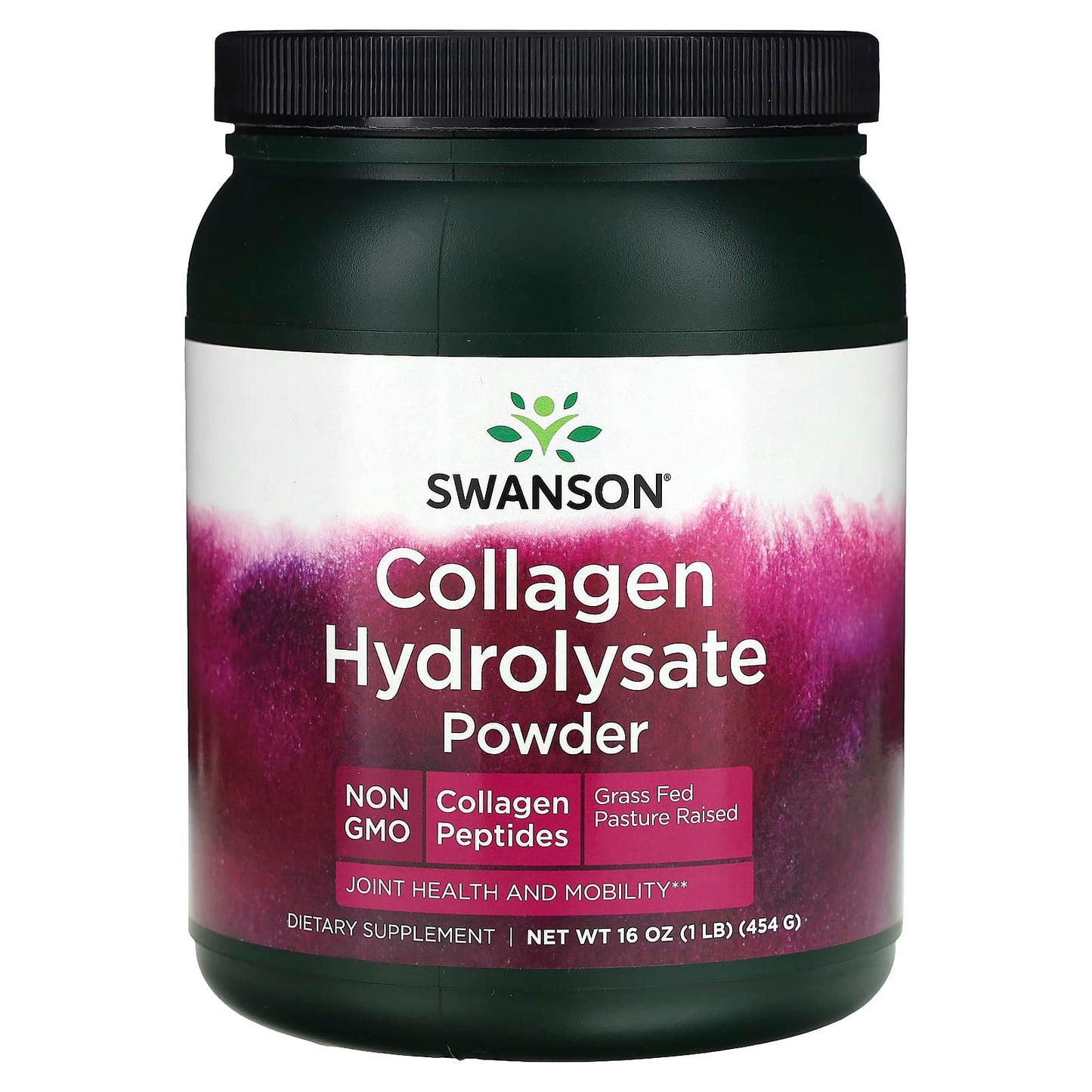 Swanson, Collagen Hydrolysate Powder, 1 lb (454 g) - Image 1