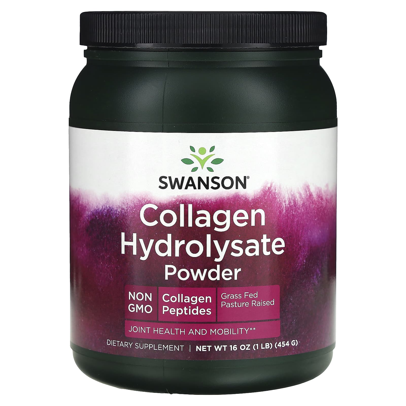 Swanson, Collagen Hydrolysate Powder, 1 lb (454 g) - Image 1