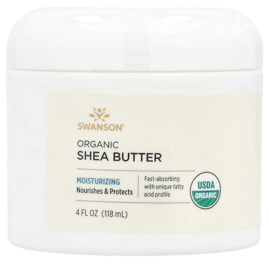 Swanson, Organic Shea Butter, 4 fl oz (118 ml) - Image 1