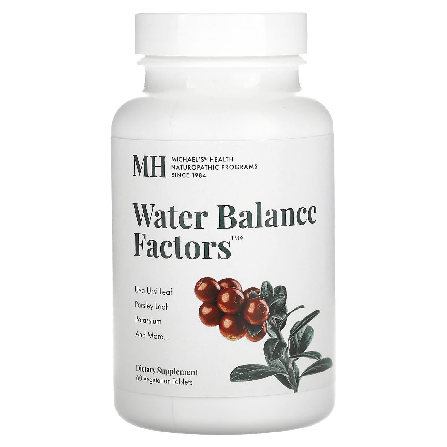 Michael's Health, Water Balance Factors, 60 Vegetarian Tablets - Image 1