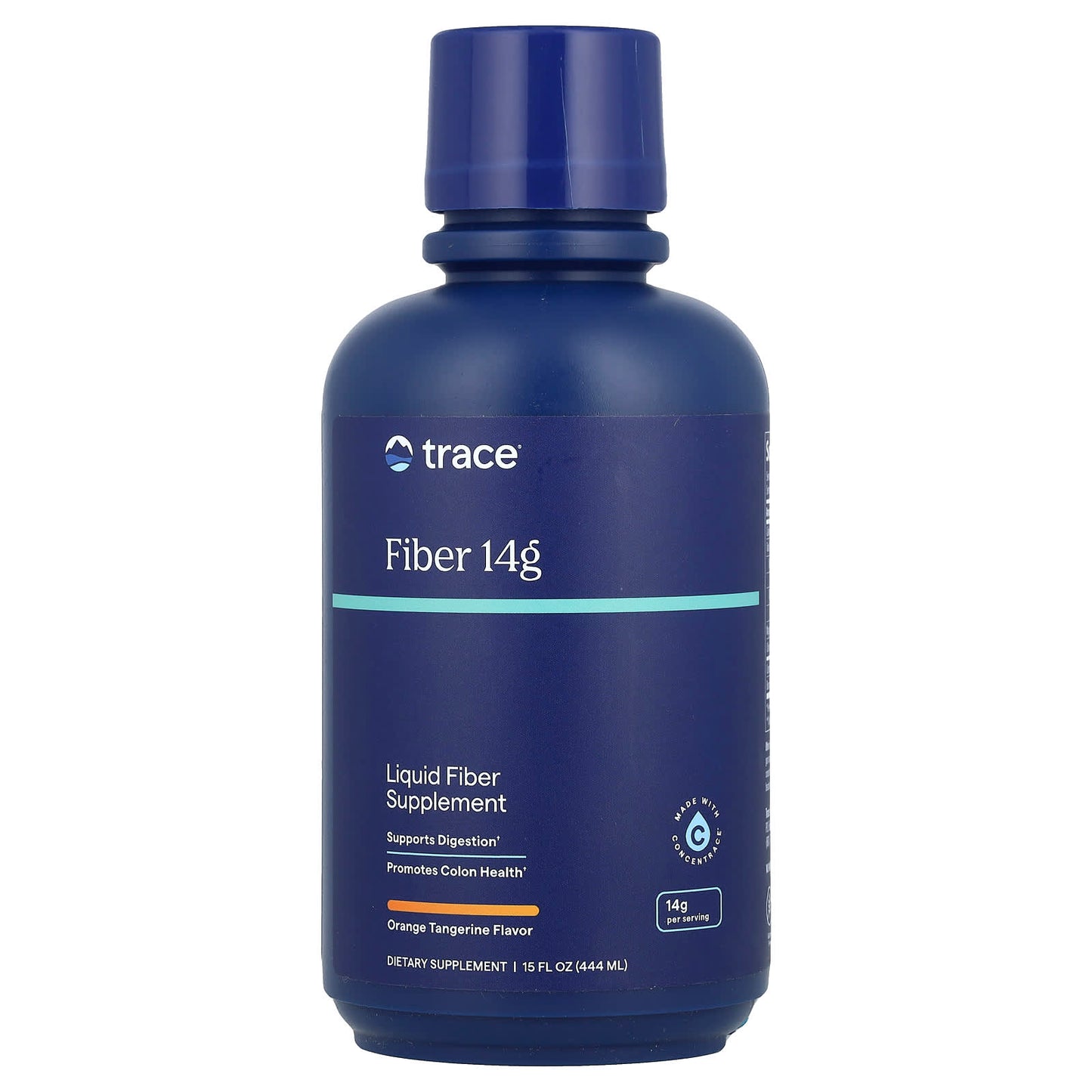Trace, Fiber, Orange Tangerine, 15 fl oz (444 ml) - Image 1