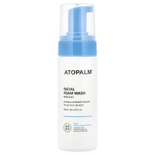 Gentle Atopalm Facial Foam Wash for Smooth Skin, 5 fl oz (150 ml)