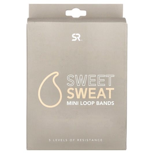 Sports Research, Sweet Sweat®, Mini Loop Bands, 5 Loop Bands - Image 1