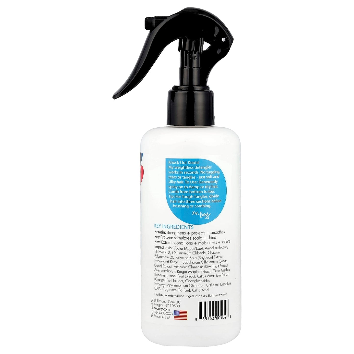 SoCozy, Kids, Detangler & Leave-In Conditioner, 8 fl oz (237 ml) - Image 2