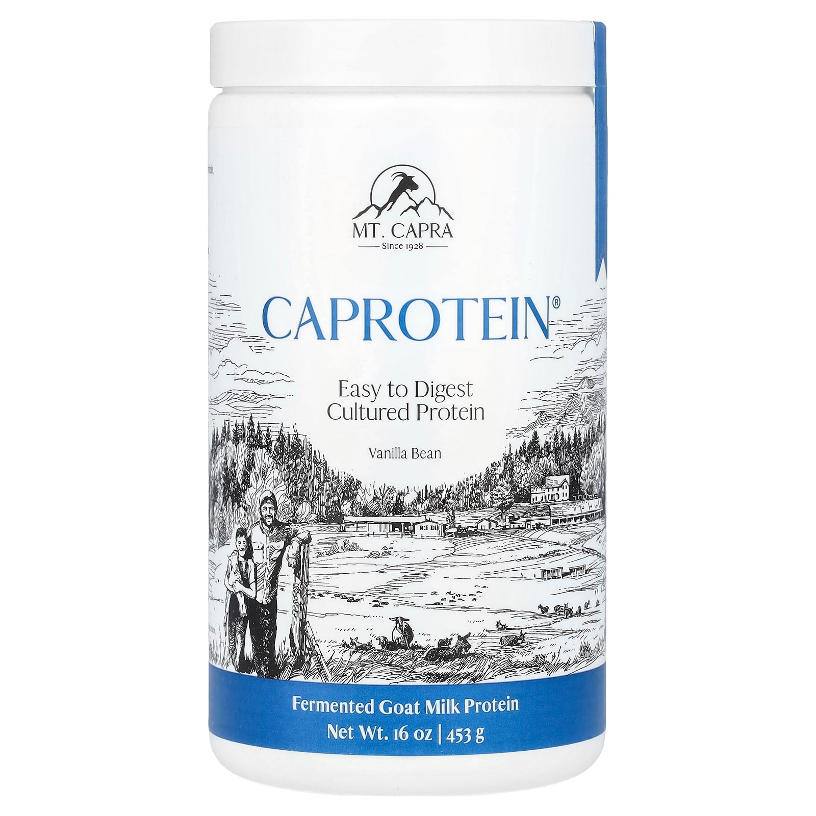 Mt. Capra, Caprotein®, Vanilla Bean, 16 oz (453 g) - Image 1