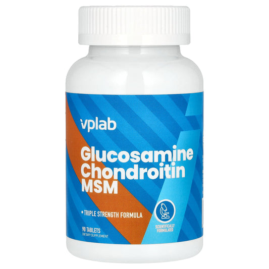 Vplab, Glucosamine Chondroitin MSM, 90 Tablets - Image 1