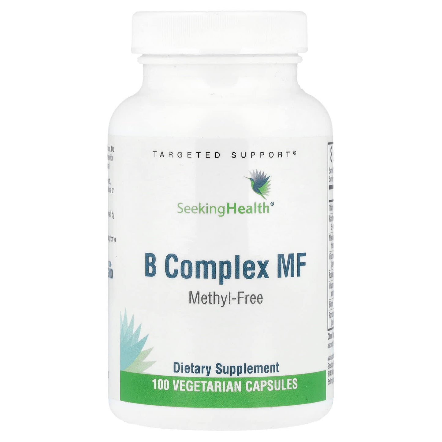 Seeking Health, B Complex MF, 100 Vegetarian Capsules - Image 1
