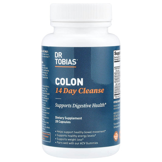 Dr. Tobias Colon Cleanse - 14 Day Detox & Weight Loss Support - Image 1