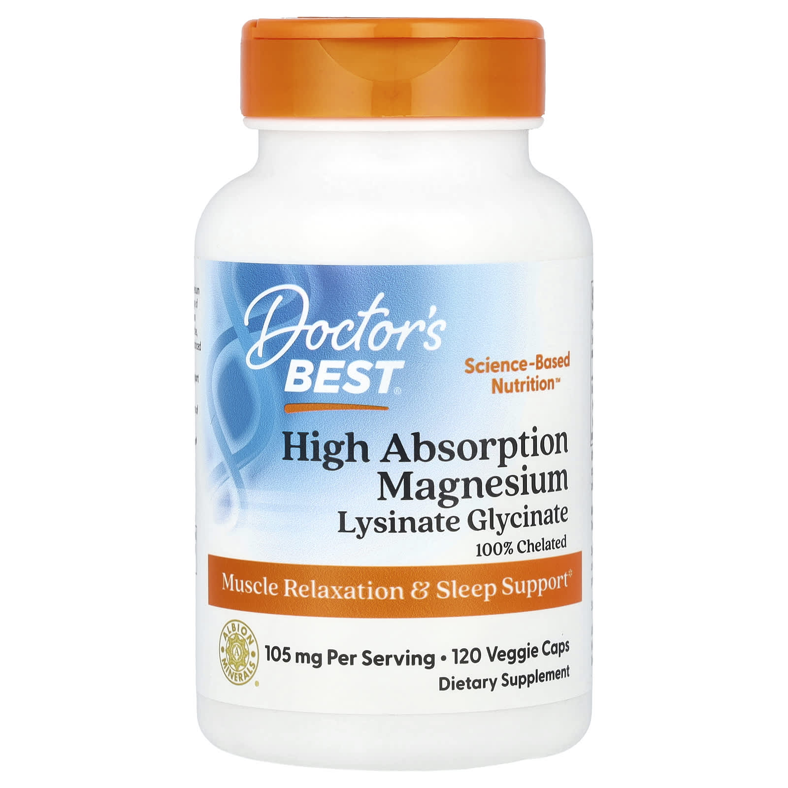 High Absorption Magnesium Supplement for Better Sleep & Muscle Relaxation - Image 1