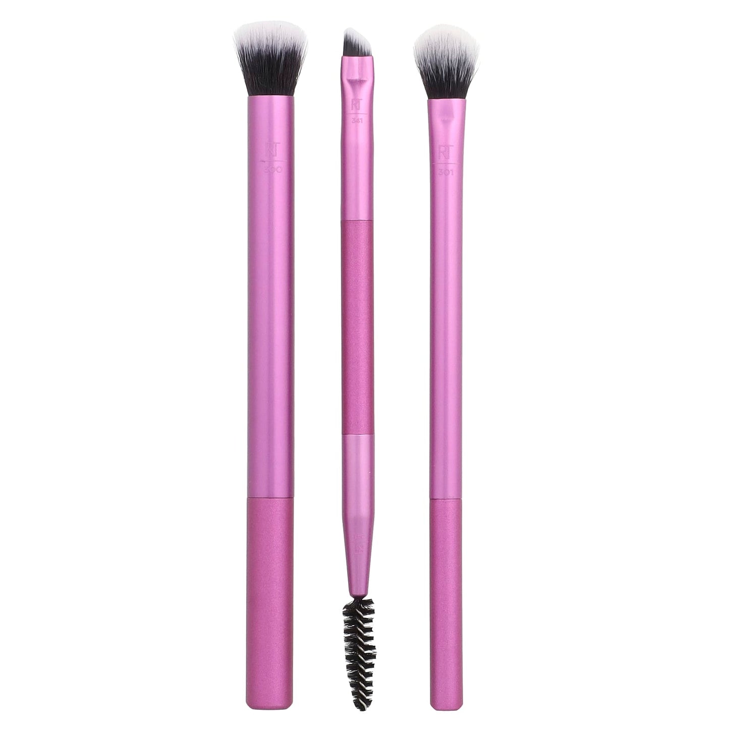 Real Techniques, Eye Shade + Blend Brush Set, 3 Pieces - Image 1